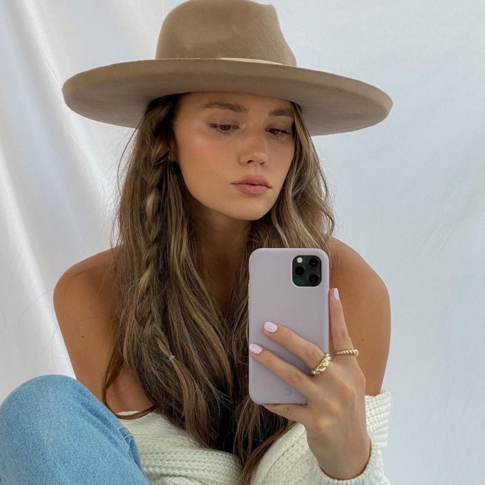 ✨LAST 1✨Olive & Pique “Ari” Felt Rancher Hat - Picture 2 of 4